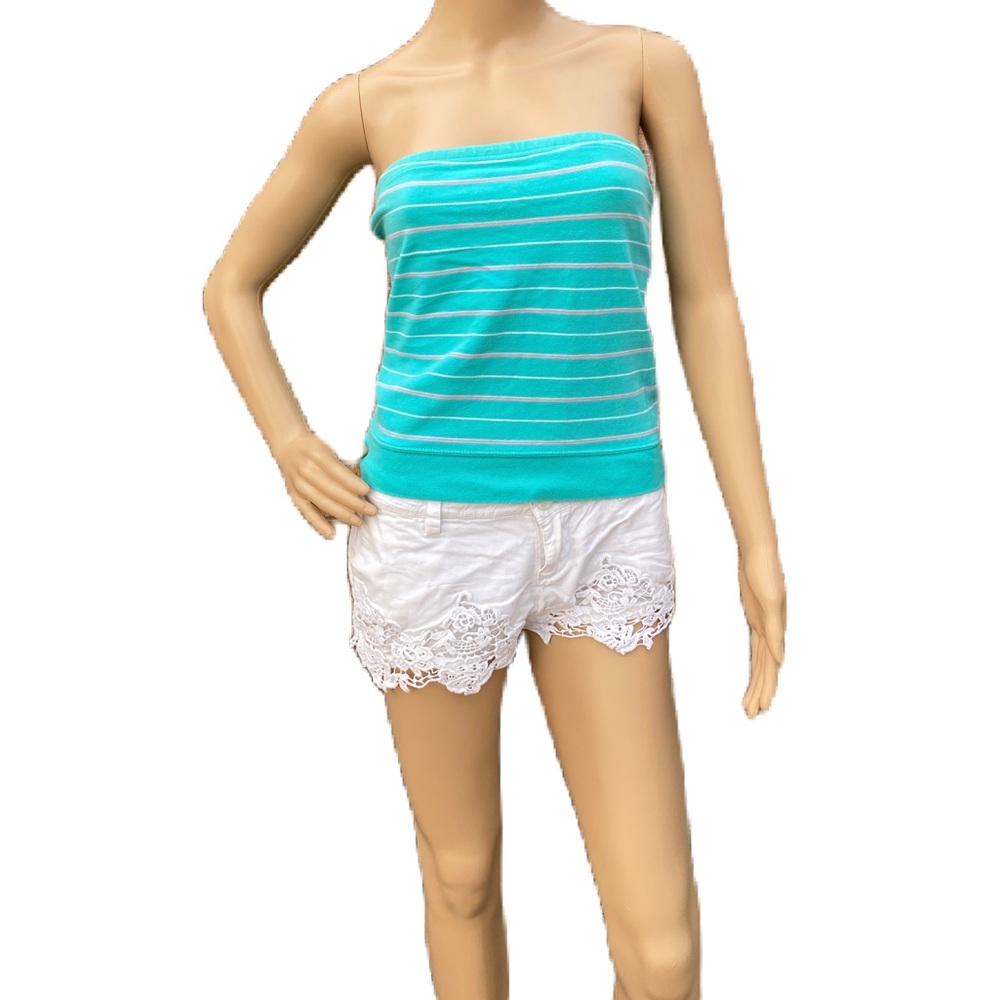 Aero Women’s Strapless Crop Top (M)